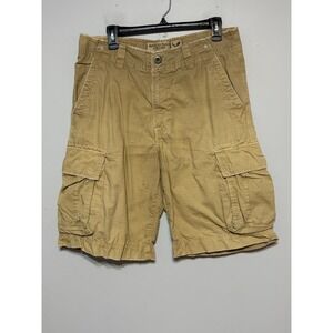 Y2K American Eagle Distressed Cargo Shorts Men Sz 32 Utility Streetwear Gorpcore